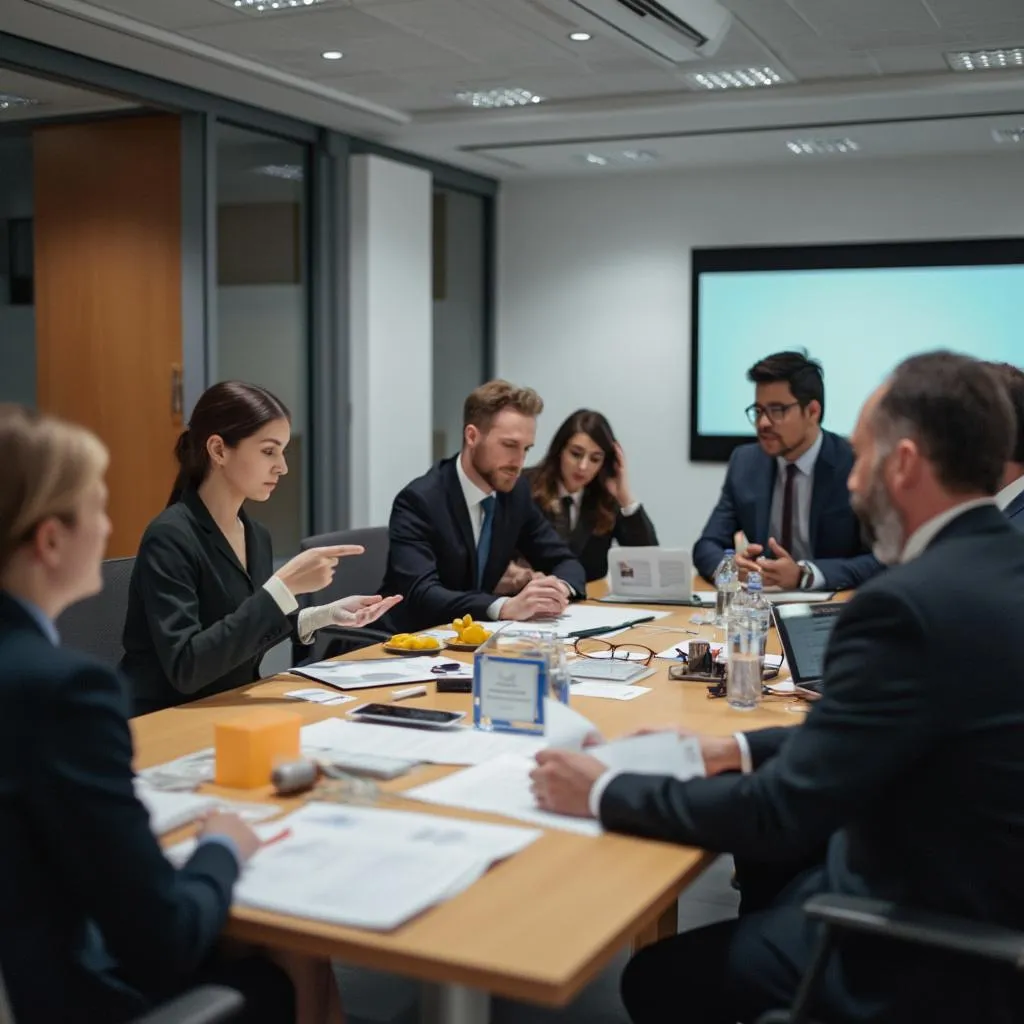 Equipo de AuditPro en reunión